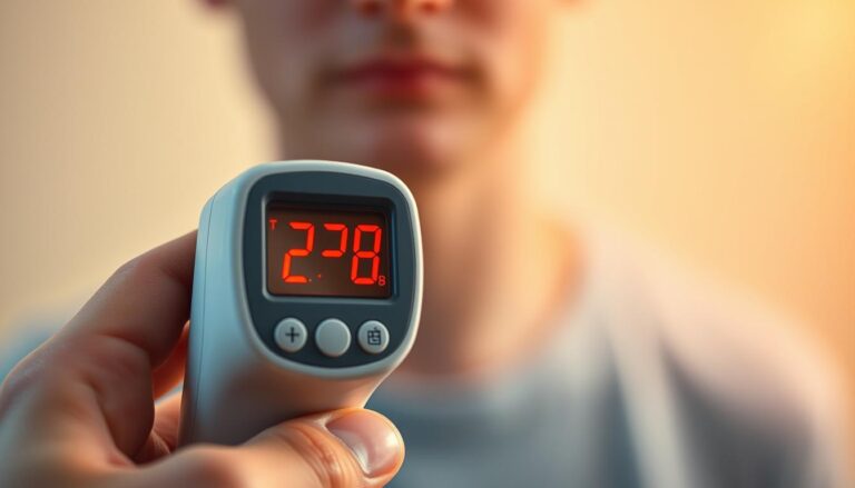 Fieber Körpertemperatur Messung