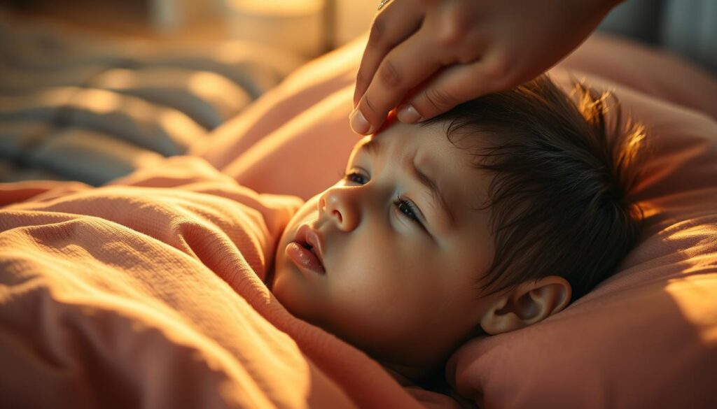 Kinderfieber Temperaturmessung