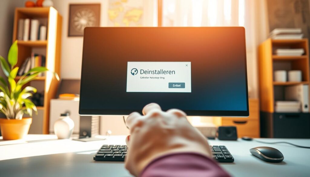 Programme deinstallieren Systemoptimierung