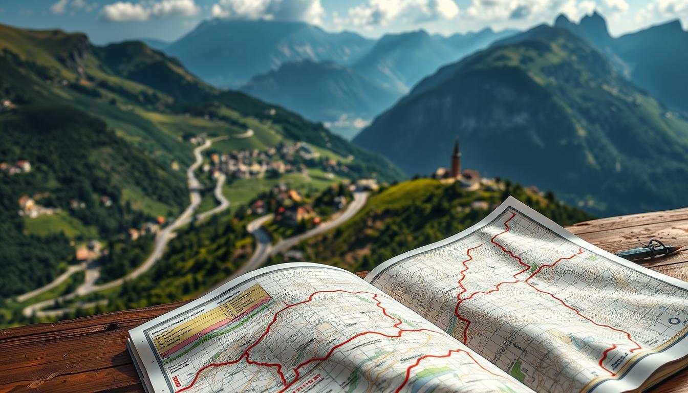 Streckenplanung Auslandsfahrt