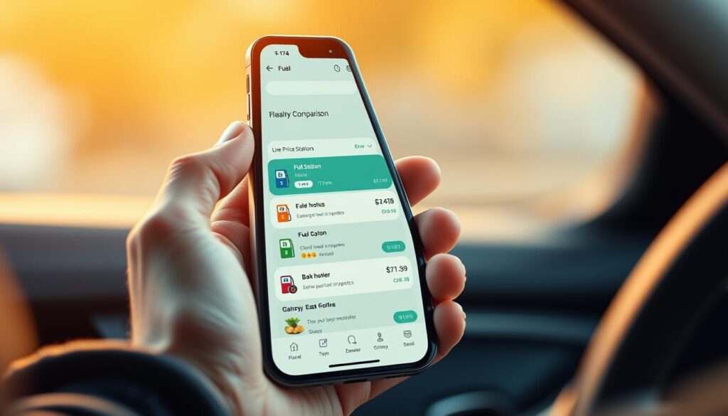 Tankstellen-App Preisvergleich