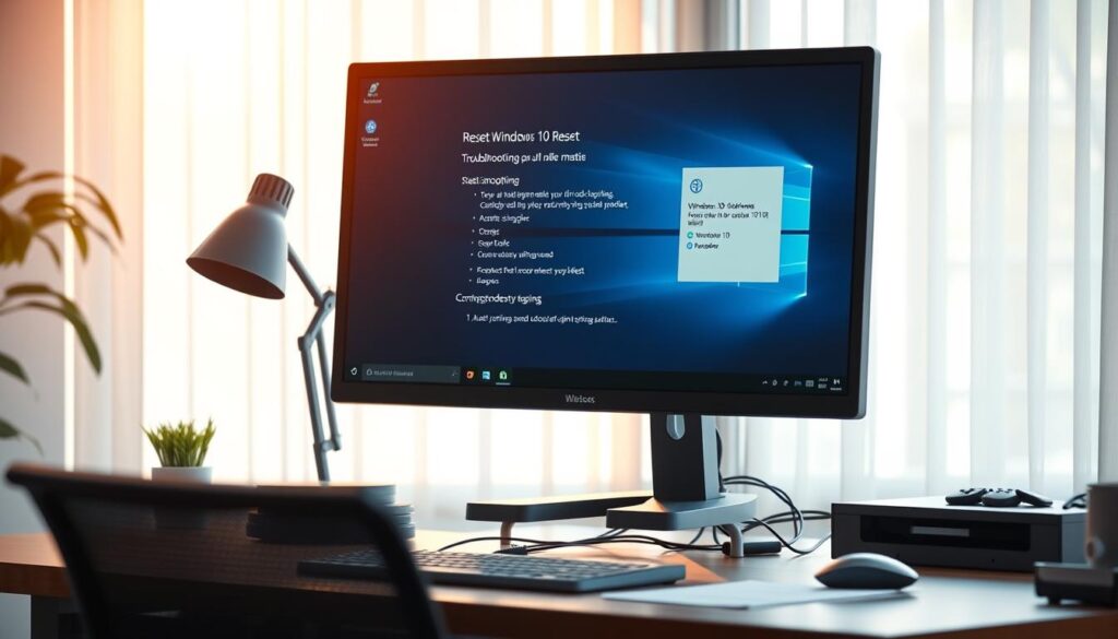 Windows 10 Reset Troubleshooting
